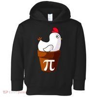Chicken Pot Pi Funny Pie Day Cartoon Chicken Pot Pi Toddler Hoodie thumb 0
