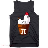 Chicken Pot Pi Funny Pie Day Cartoon Chicken Pot Pi Tank Top thumb 0
