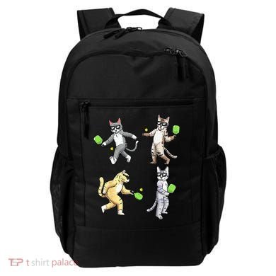 Cats Playing Pickleball Backpack