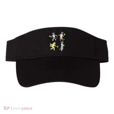 Cats Playing Pickleball Visor