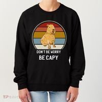 Capybara Peluches Party Peluche Capybara Big Capybara Plush Women's Sweatshirt thumb 0