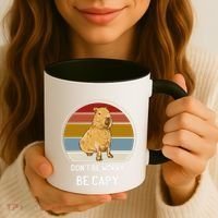Capybara Peluches Party Peluche Capybara Big Capybara Plush Coffee Mug thumb 3