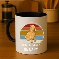 Capybara Peluches Party Peluche Capybara Big Capybara Plush Coffee Mug thumb 4