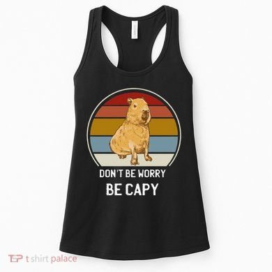 Capybara Peluches Party Peluche Capybara Big Capybara Plush Women's Tank Top