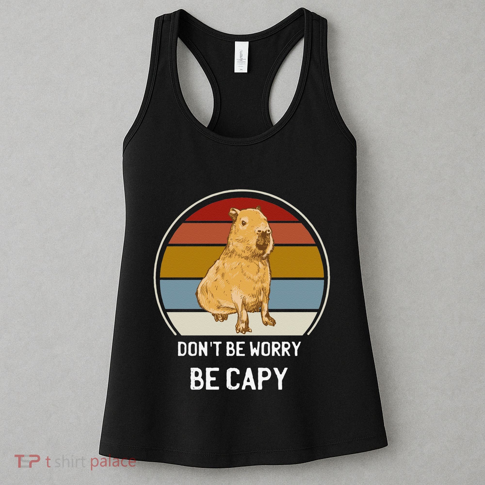 Capybara Peluches Party Peluche Capybara Big Capybara Plush Women's Tank Top