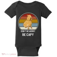 Capybara Peluches Party Peluche Capybara Big Capybara Plush Baby Bodysuit thumb 0