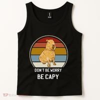 Capybara Peluches Party Peluche Capybara Big Capybara Plush Tank Top thumb 2