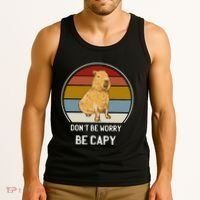 Capybara Peluches Party Peluche Capybara Big Capybara Plush Tank Top thumb 3