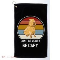 Capybara Peluches Party Peluche Capybara Big Capybara Plush Golf Towel thumb 0
