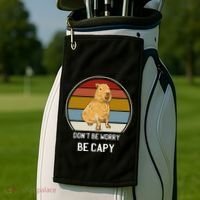 Capybara Peluches Party Peluche Capybara Big Capybara Plush Golf Towel thumb 2