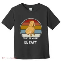 Capybara Peluches Party Peluche Capybara Big Capybara Plush Toddler T-Shirt thumb 0