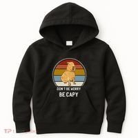 Capybara Peluches Party Peluche Capybara Big Capybara Plush Kids Hoodie thumb 0