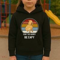 Capybara Peluches Party Peluche Capybara Big Capybara Plush Kids Hoodie thumb 3