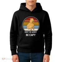 Capybara Peluches Party Peluche Capybara Big Capybara Plush Kids Hoodie thumb 4