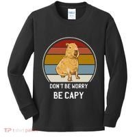 Capybara Peluches Party Peluche Capybara Big Capybara Plush Kids Long Sleeve Shirt thumb 0