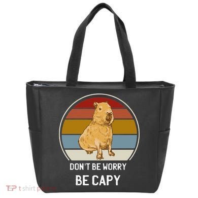 Capybara Peluches Party Peluche Capybara Big Capybara Plush Tote Bag