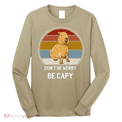 Capybara Peluches Party Peluche Capybara Big Capybara Plush Long Sleeve Shirt