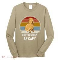 Capybara Peluches Party Peluche Capybara Big Capybara Plush Long Sleeve Shirt thumb 0