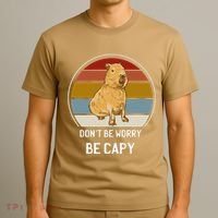 Capybara Peluches Party Peluche Capybara Big Capybara Plush T-Shirt thumb 3