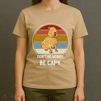 Capybara Peluches Party Peluche Capybara Big Capybara Plush T-Shirt thumb 4