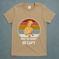 Capybara Peluches Party Peluche Capybara Big Capybara Plush T-Shirt thumb 5