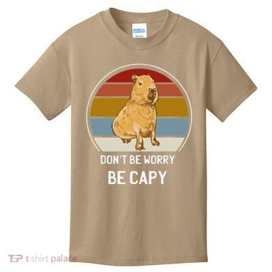 Capybara Peluches Party Peluche Capybara Big Capybara Plush Kids T-Shirt
