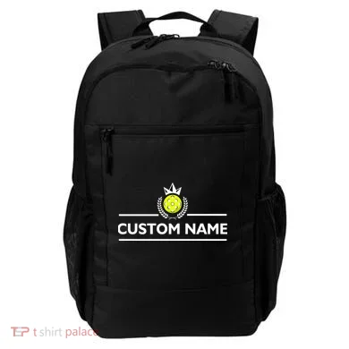 Custom Pickleball Personalize Team Name Backpack