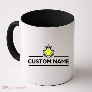 Custom Pickleball Personalize Team Name Coffee Mug