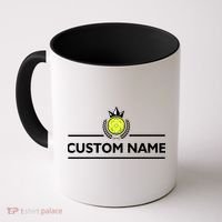 Custom Pickleball Personalize Team Name Coffee Mug thumb 0
