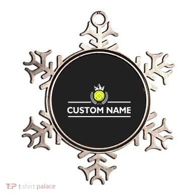 Custom Pickleball Personalize Team Name Ornament