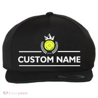 Custom Pickleball Personalize Team Name Wool Snapback Cap thumb 0