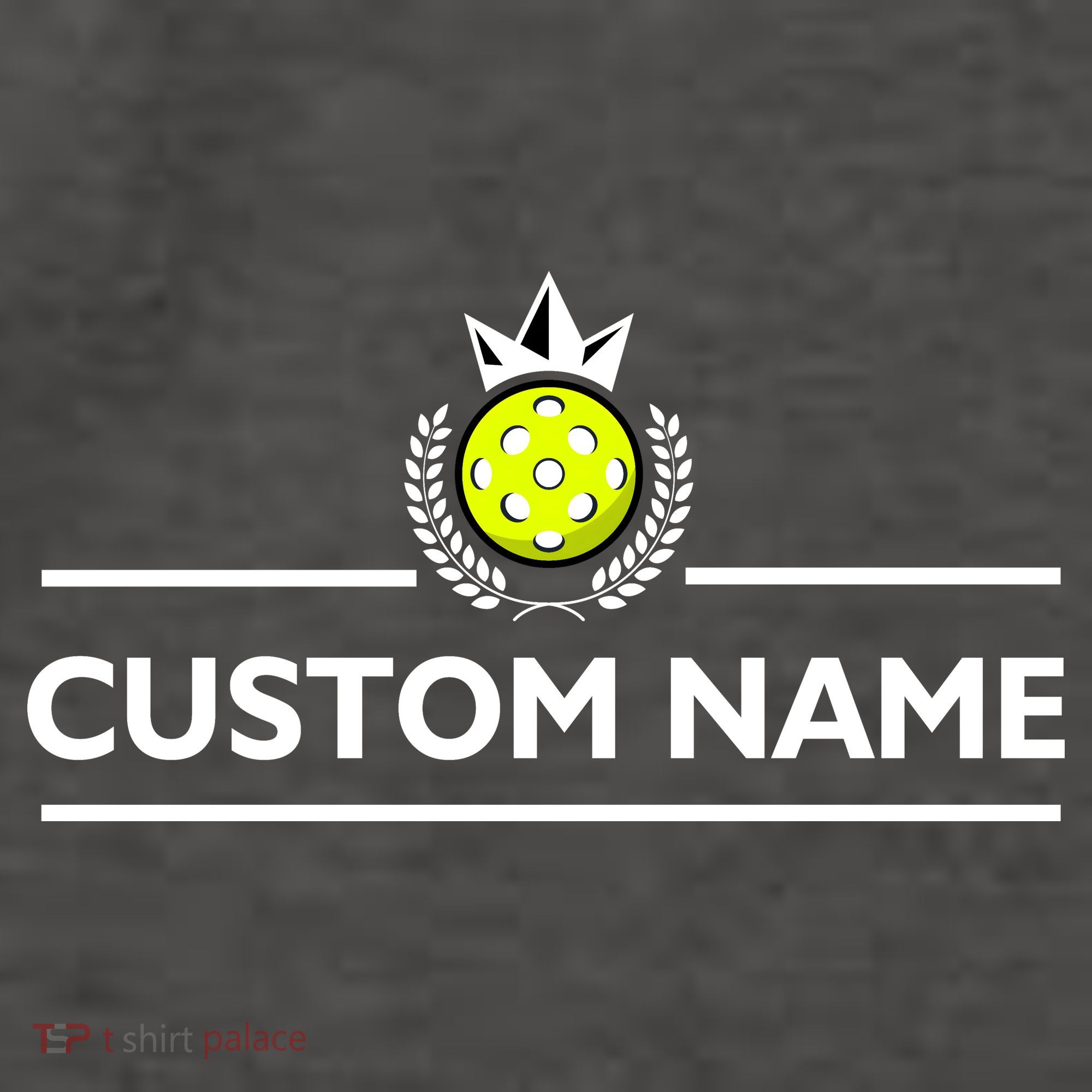 Custom Pickleball Personalize Team Name Vector Backpack