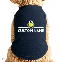 Custom Pickleball Personalize Team Name Doggie Tank thumb 0