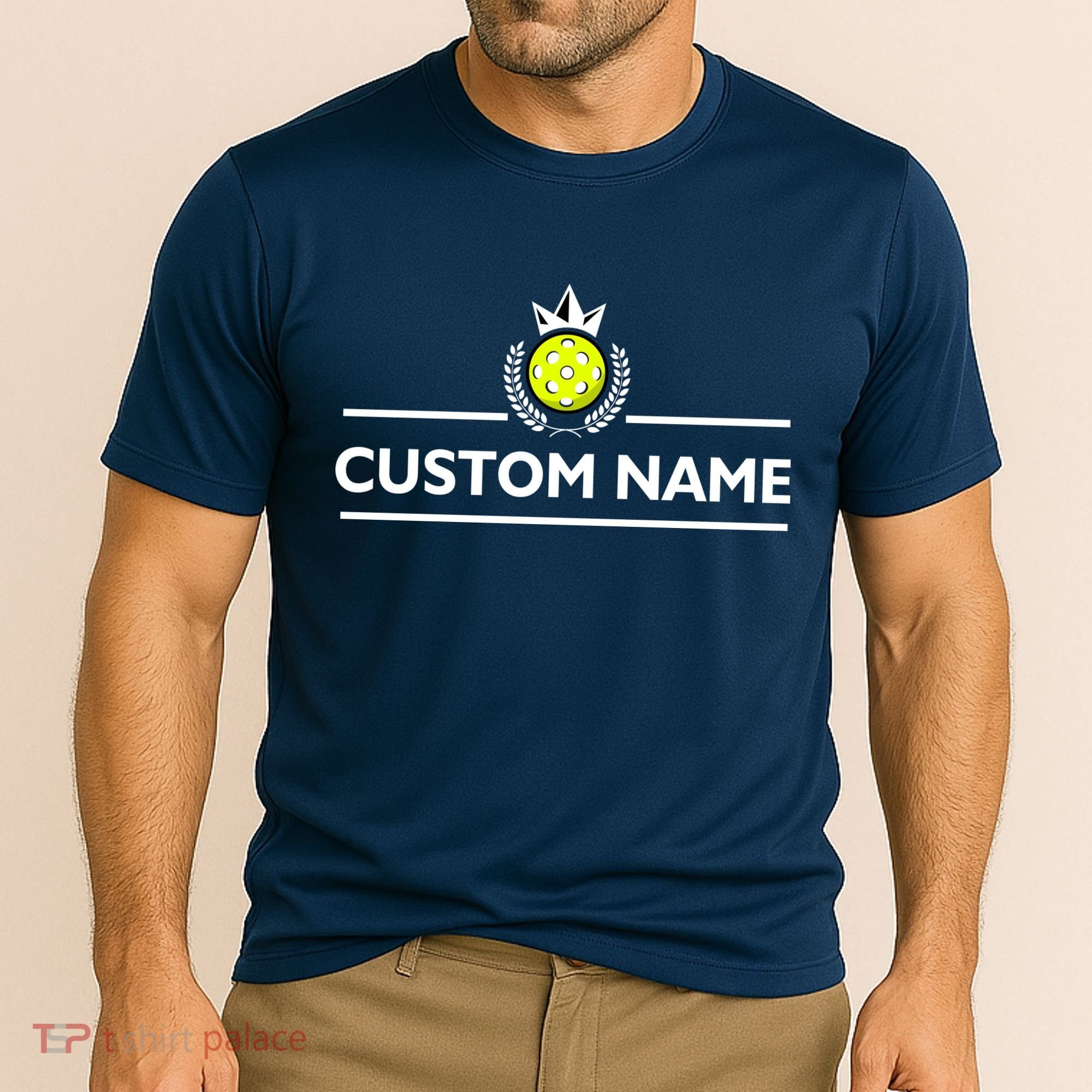 Custom Pickleball Personalize Team Name Cooling Performance Crew T-Shirt