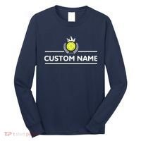 Custom Pickleball Personalize Team Name Long Sleeve Shirt thumb 0