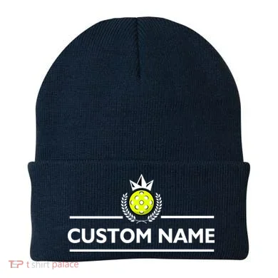 Custom Pickleball Personalize Team Name Beanie