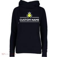 Custom Pickleball Personalize Team Name Womens Funnel Neck Pullover Hood thumb 0