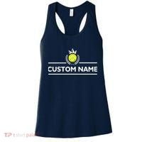 Custom Pickleball Personalize Team Name Women's Tank Top thumb 0