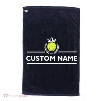Custom Pickleball Personalize Team Name Golf Towel thumb 0