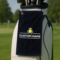 Custom Pickleball Personalize Team Name Golf Towel thumb 2
