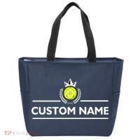 Custom Pickleball Personalize Team Name Tote Bag thumb 0