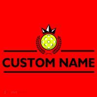 Custom Pickleball Personalize Team Name Santa Hat thumb 1
