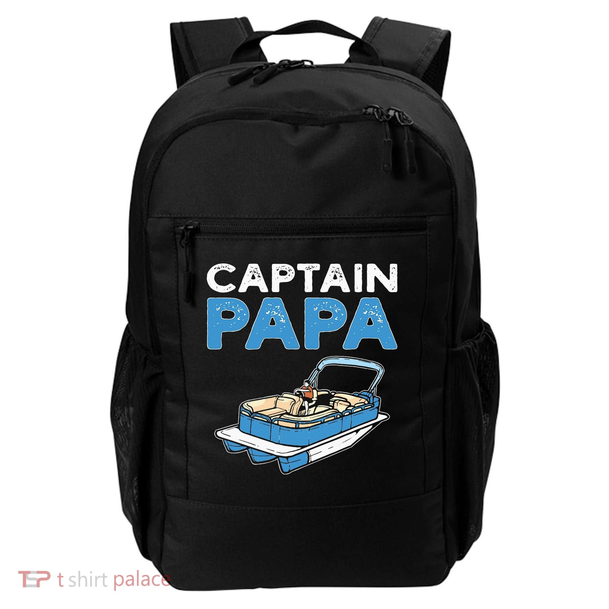 Captain Papa. Pontoon Boat Captain Backpack