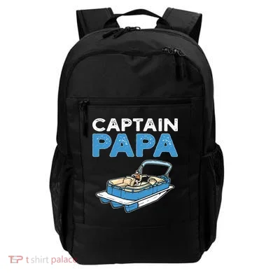 Captain Papa. Pontoon Boat Captain Backpack