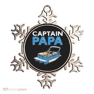 Captain Papa. Pontoon Boat Captain Ornament