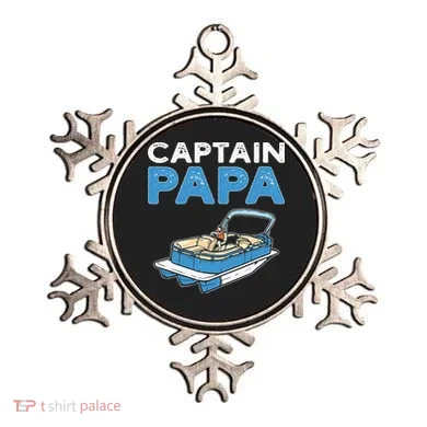 Captain Papa. Pontoon Boat Captain Ornament