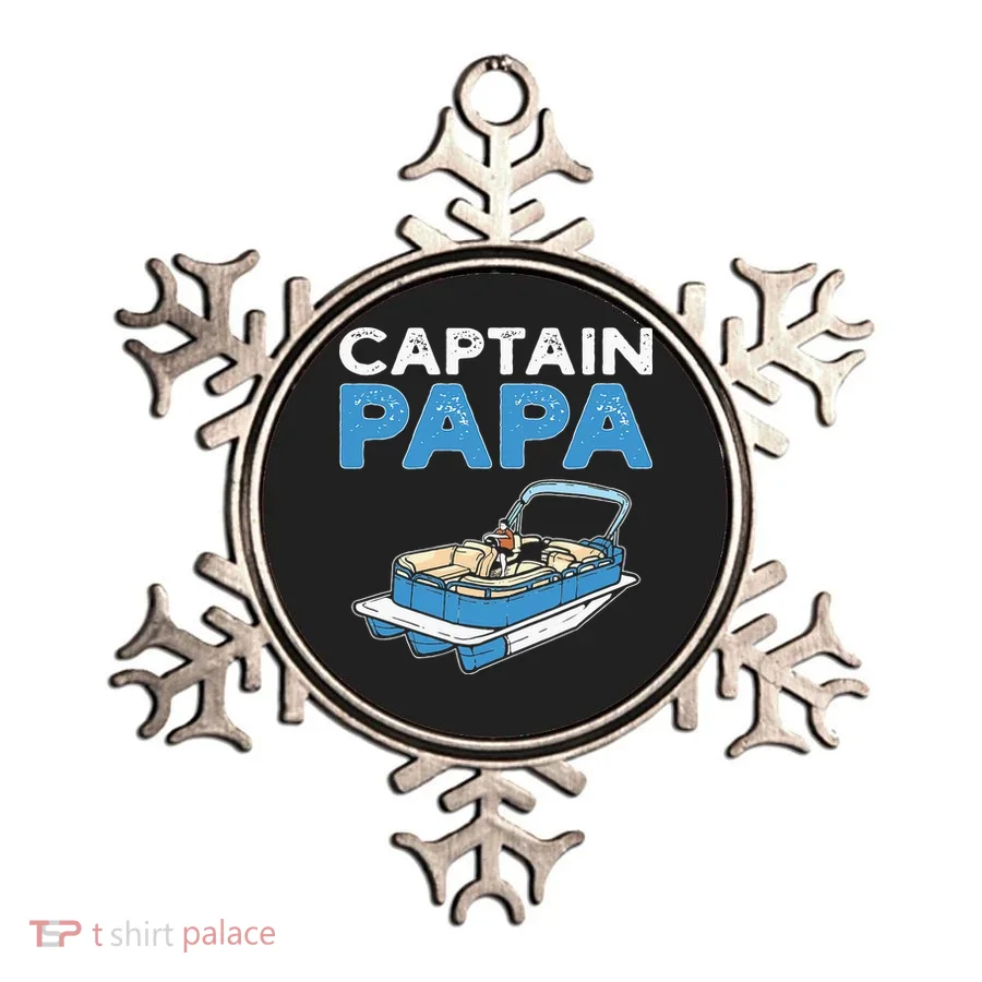 Captain Papa. Pontoon Boat Captain Ornament