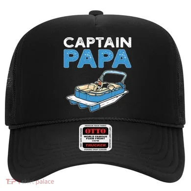 Captain Papa. Pontoon Boat Captain Hat