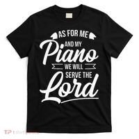 Christian Piano Player Serve The Lord Pianist T-Shirt thumb 0