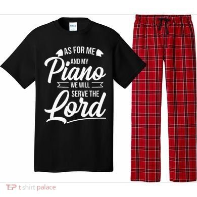 Christian Piano Player Serve The Lord Pianist Pajama Set